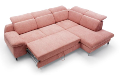 kvalitatīvs dīvāns, stūra, izvelkams