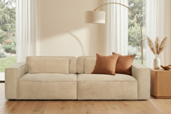 kvalitatīvs dīvāns, taisns